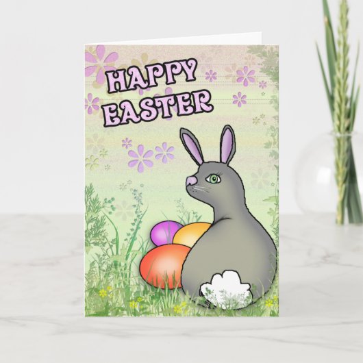 Happy Oaster Feiertagskarte (Vorderseite)