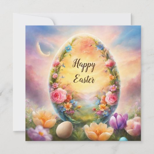 Happy Oaster Feiertagskarte (Vorderseite)