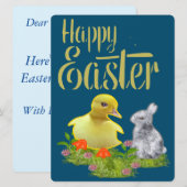 Happy Oaster Feiertagskarte (Vorne/Hinten)