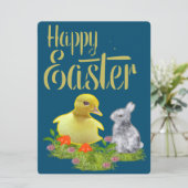 Happy Oaster Feiertagskarte (Stehend Vorderseite)