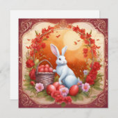 Happy Oaster Feiertagskarte (Vorne/Hinten)