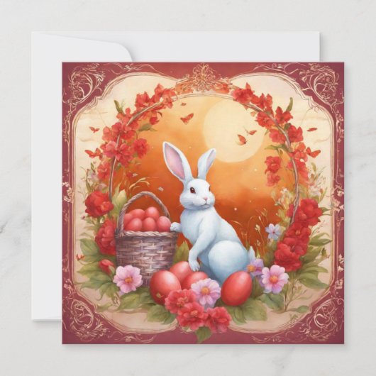 Happy Oaster Feiertagskarte (Vorderseite)