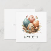 Happy Oaster Feiertagskarte (Vorne/Hinten)