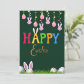 Happy Oaster Feiertagskarte (Stehend Vorderseite)