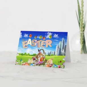 Happy Oaster Feiertagskarte