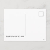 Happy Oaster Feiertagspostkarte (Rückseite)