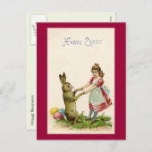 Happy Oaster Feiertagspostkarte (Vorne/Hinten)