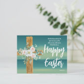 Happy Oaster Feiertagspostkarte (Stehend Vorderseite)