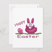 Happy Oaster Feiertagspostkarte (Vorne/Hinten)