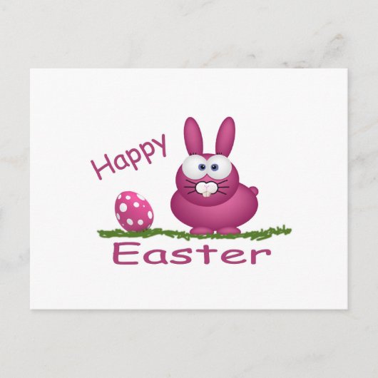 Happy Oaster Feiertagspostkarte (Vorderseite)