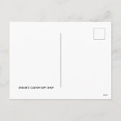 Happy Oaster Feiertagspostkarte (Rückseite)