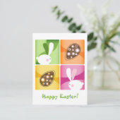 Happy Oaster Feiertagspostkarte (Stehend Vorderseite)
