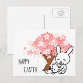 Happy Oaster Feiertagspostkarte (Vorne/Hinten)