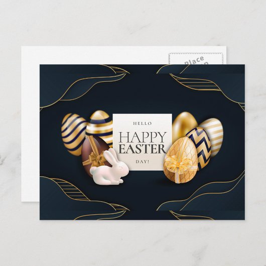 Happy Oaster Feiertagspostkarte