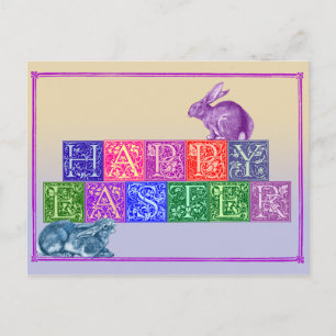 Happy Oaster Feiertagspostkarte