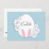 Happy Oaster Feiertagspostkarte (Vorne/Hinten)