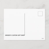 Happy Oaster Feiertagspostkarte (Rückseite)