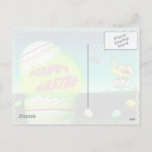 Happy Oaster Feiertagspostkarte (Rückseite)