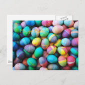 Happy Oaster Feiertagspostkarte (Vorne/Hinten)