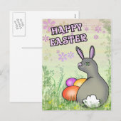 Happy Oaster Feiertagspostkarte (Vorne/Hinten)