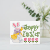 Happy Oaster Feiertagspostkarte (Stehend Vorderseite)