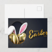 Happy Oaster Feiertagspostkarte (Vorne/Hinten)