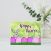 Happy Oaster Feiertagspostkarte (Stehend Vorderseite)