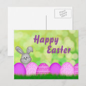 Happy Oaster Feiertagspostkarte (Vorne/Hinten)