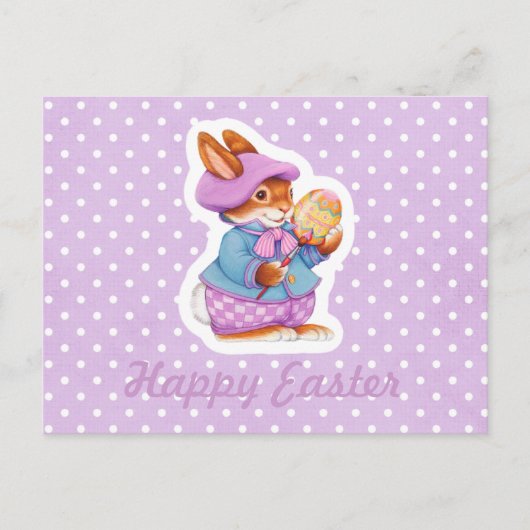 Happy Oaster Feiertagspostkarte (Vorderseite)