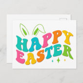 Happy Oaster Feiertagspostkarte (Vorne/Hinten)