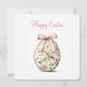 Happy Oaster Flat Holiday Card Feiertagskarte