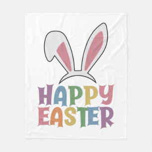 Happy Oaster Fleecedecke