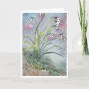 Happy Oaster FLoral Card