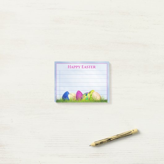 Happy Oaster - Floral Fotografy Oster Egs Post Post-it Klebezettel (Auf Schreibtisch)