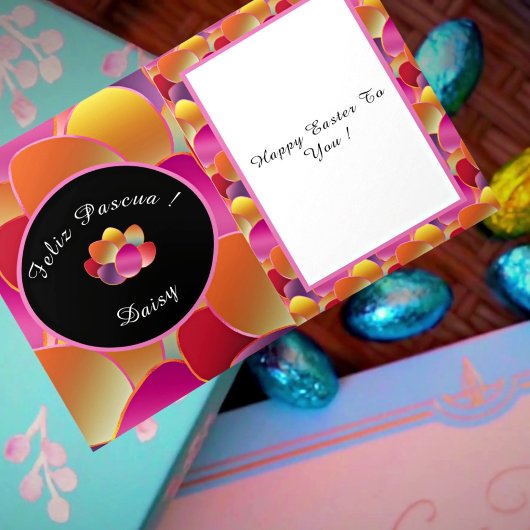 Happy Oaster Foil Gradient Spring Colors Muster Karte