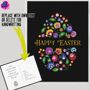 Happy Oaster (Folklore) benutzerdefinierbare Karte