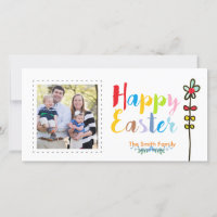 Happy Oaster Foto Card