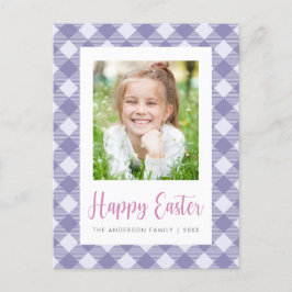 Happy Oaster Foto Postkarte
