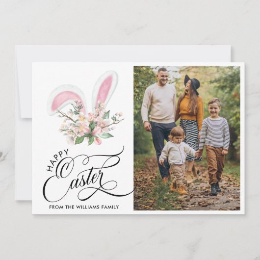 Happy Oaster Foto Typografie (Vorderseite)