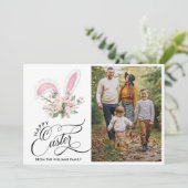 Happy Oaster Foto Typografie (Stehend Vorderseite)