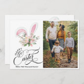 Happy Oaster Foto Typografie (Vorne/Hinten)