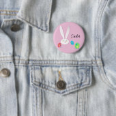 Happy Oaster Funny Bunny Button (Beispiel)