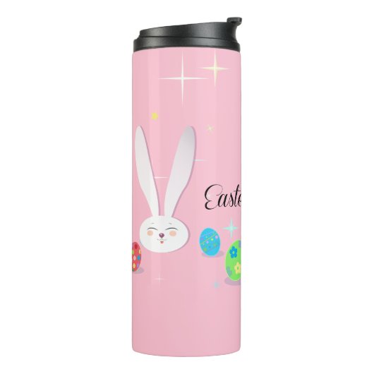 Happy Oaster Funny Bunny Thermosbecher (Nach links gedreht)
