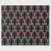 Happy Oaster Funny Joe Biden Weihnachten Geschenkpapier (Flach)