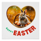 Happy Oaster - Funny Oster Poster (Vorderseite)
