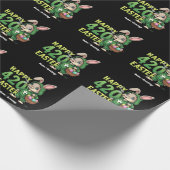 Happy Oaster Funny Osterfest Sonniges Design Lover Geschenkpapier (Ecke)