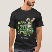 Happy Oaster Funny Osterfest Sonniges Design Lover T-Shirt (Vorderseite)