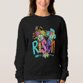 Happy Oaster für Christliche Mädchen Mama ist er R Sweatshirt (Vorderseite)