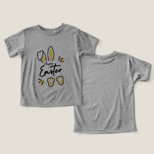 Happy Oaster Gelb (Design Vorderseite & Rückseite)