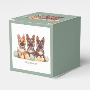 Happy Oaster German Shepherd Hogs Geschenkschachtel
